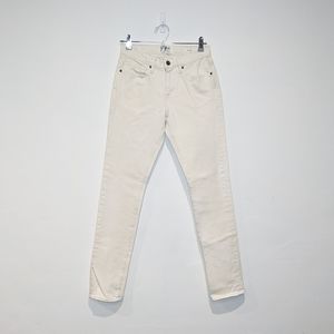 FRAME Denim L'Homme Slim Men's Denim Jeans in Ivory / Off White